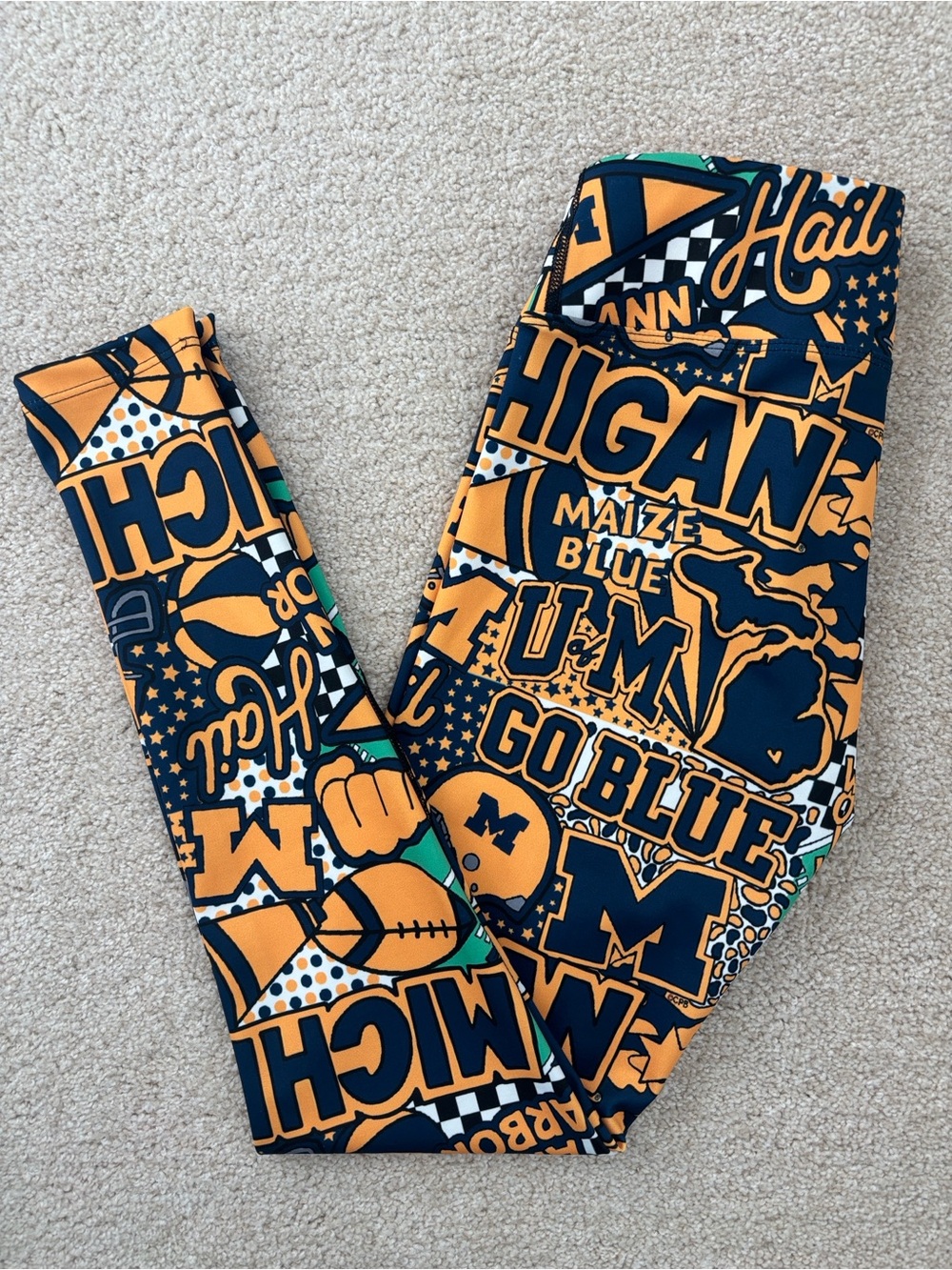 Corey Paige Designs University of Michigan Leggings